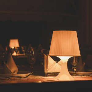 elegant crystal led table lamp