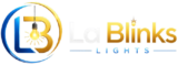 la blinks lights logo white